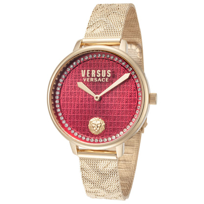 Front view of Versus Versace La Villette Women's Quartz Watch VSP1S3921