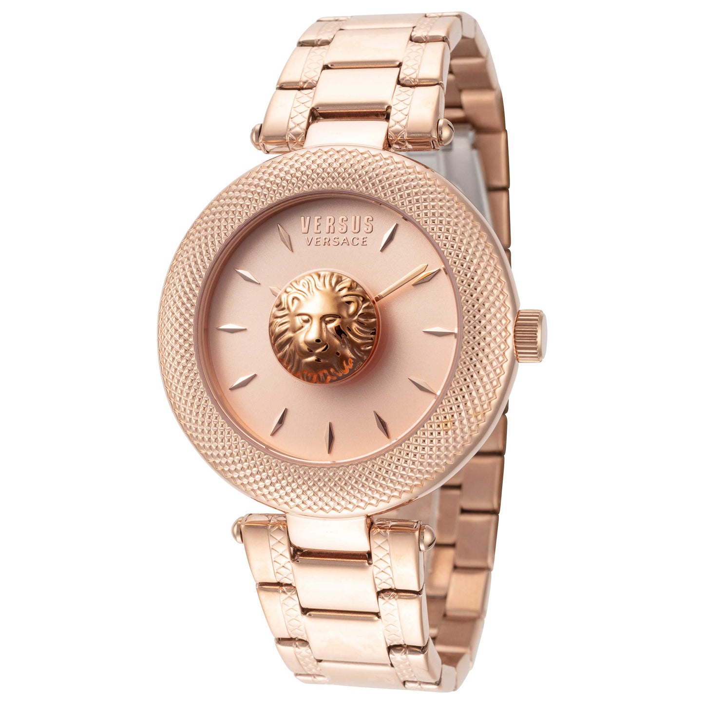 Front view of Versus Versace Brick Lane Women's Quartz Watch VSP213618