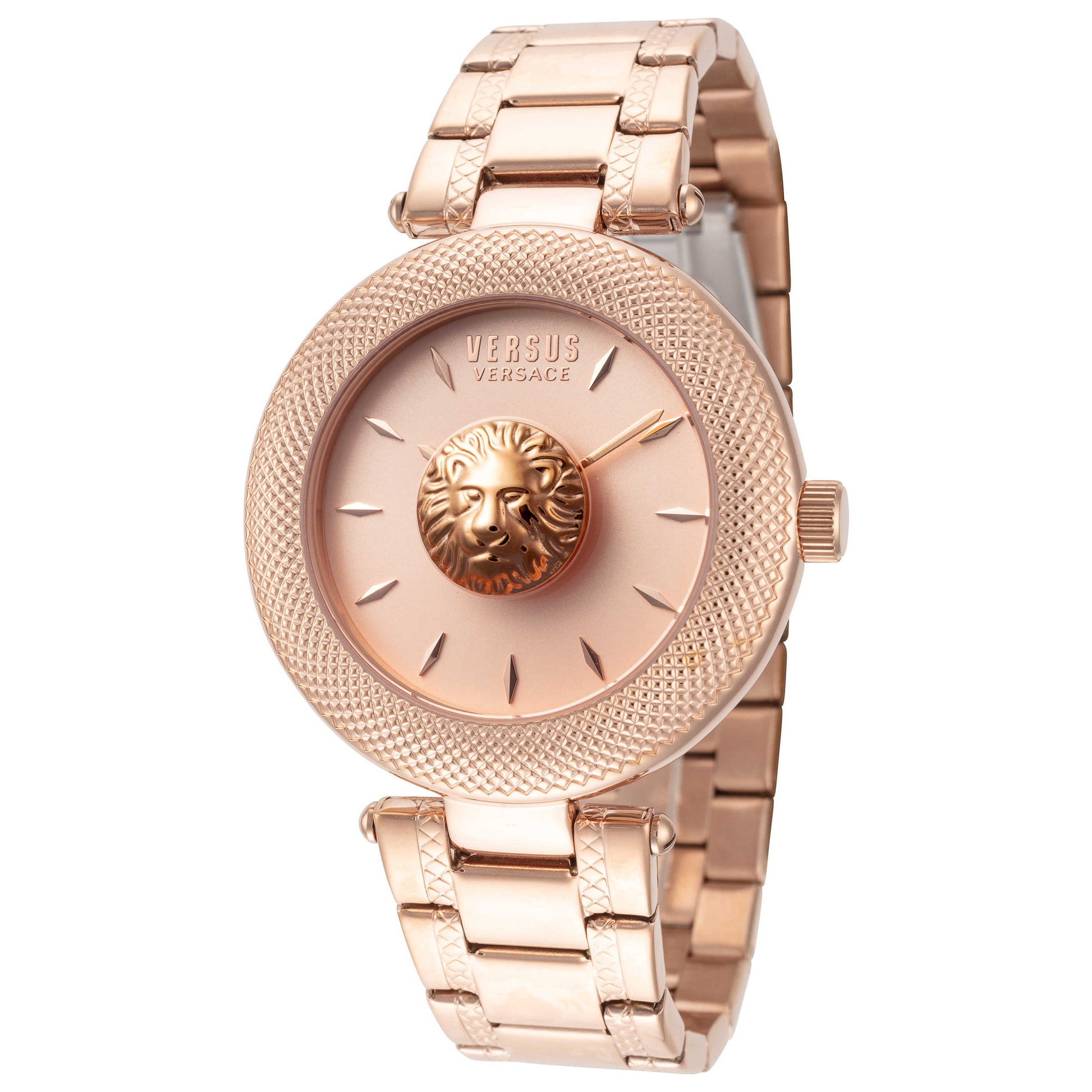Front view of Versus Versace Brick Lane Women's Quartz Watch VSP213618