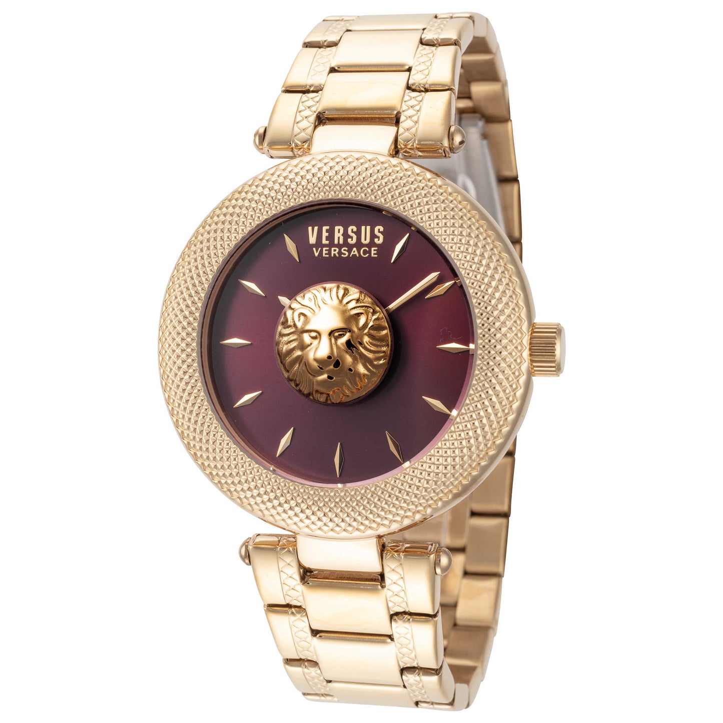 Front view of Versus Versace Brick Lane Women's Quartz Watch VSP214818