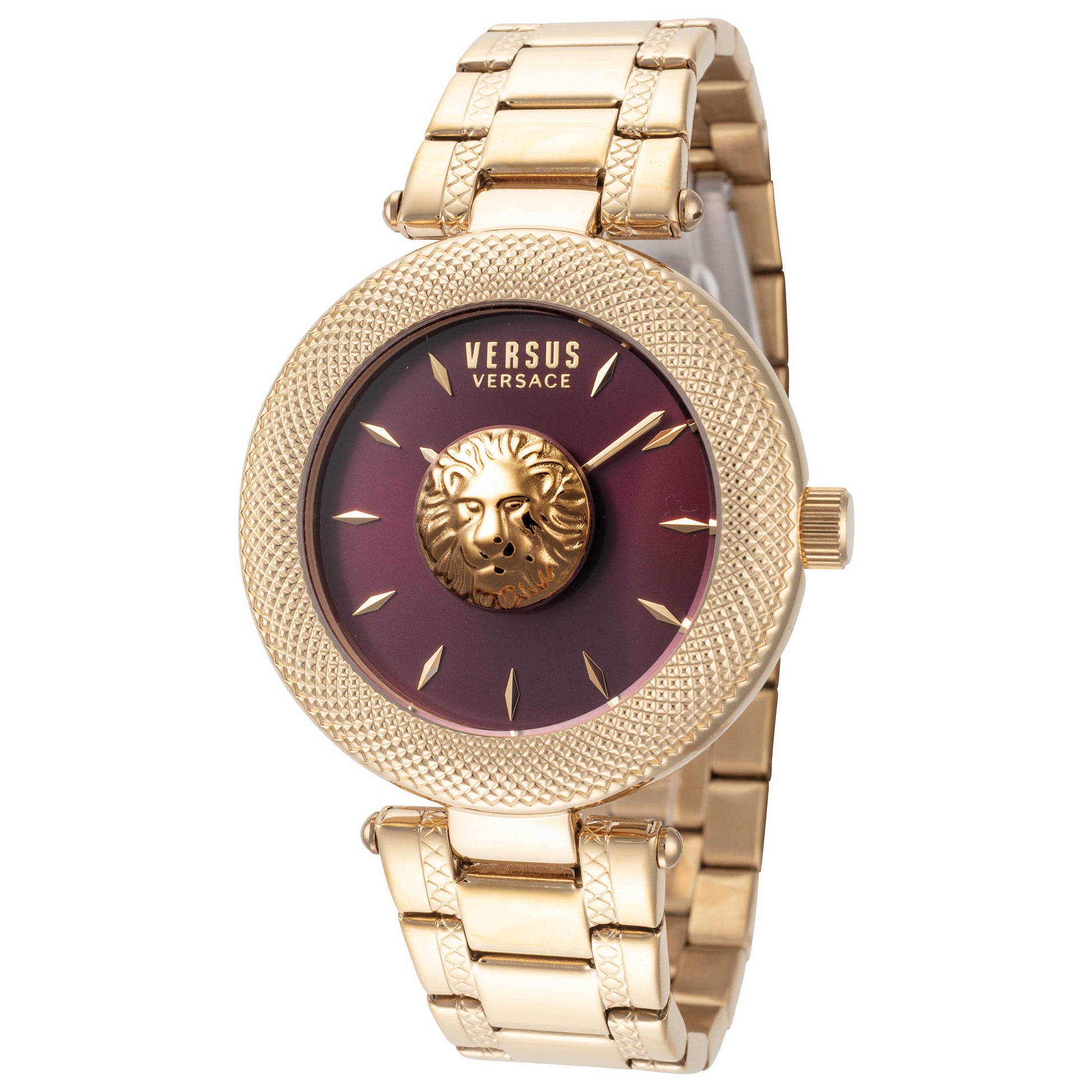 Front view of Versus Versace Brick Lane Women's Quartz Watch VSP214818