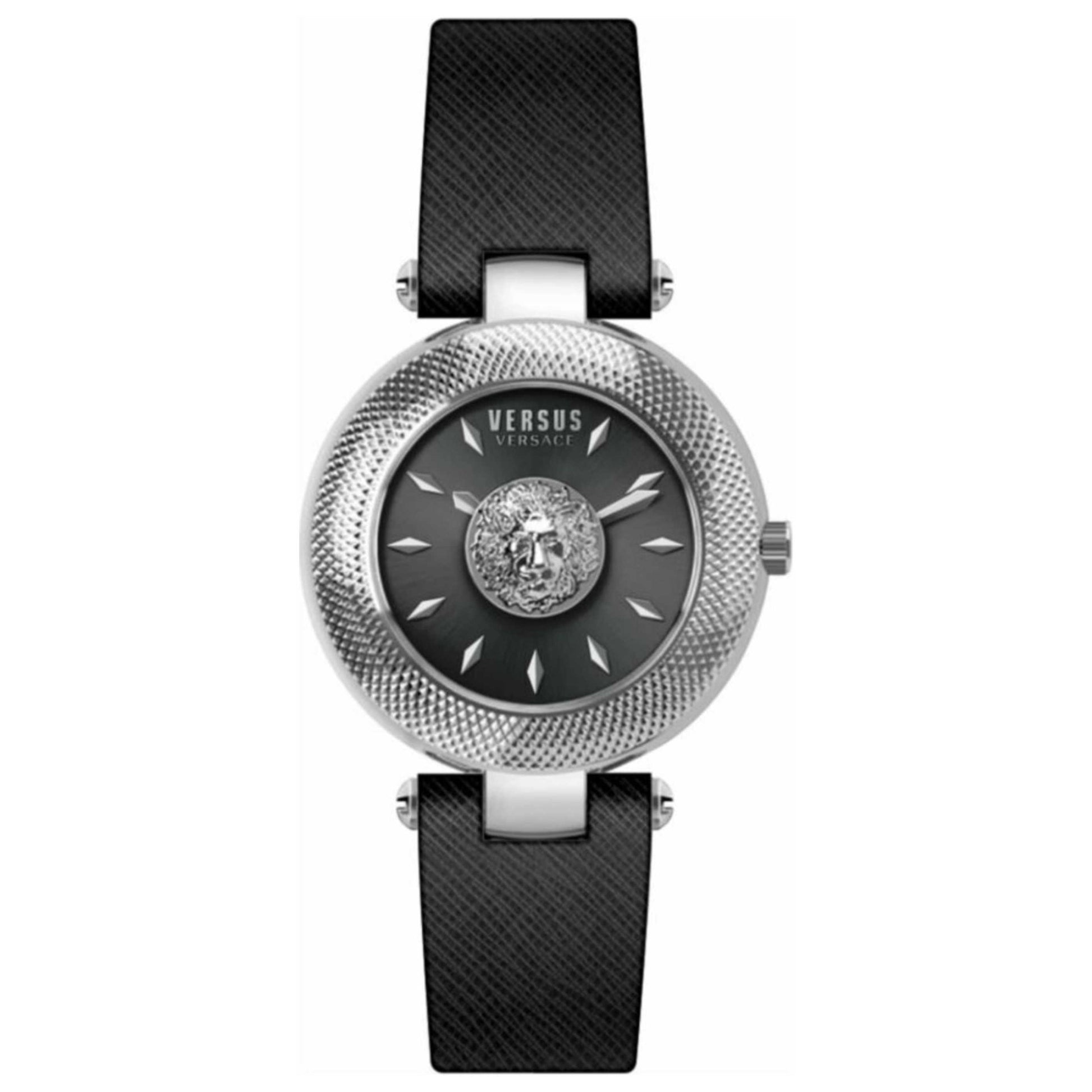 Front view of Versus Versace Brick Lane Women's Quartz Watch VSP215721