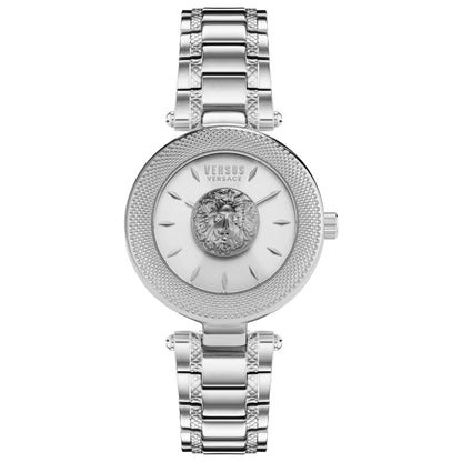 Front view of Versus Versace Brick Lane Lion Women's Quartz Watch VSP216321