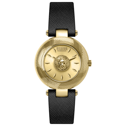 Front view of Versus Versace Brick Lane Lion Women's Quartz Watch VSP217121