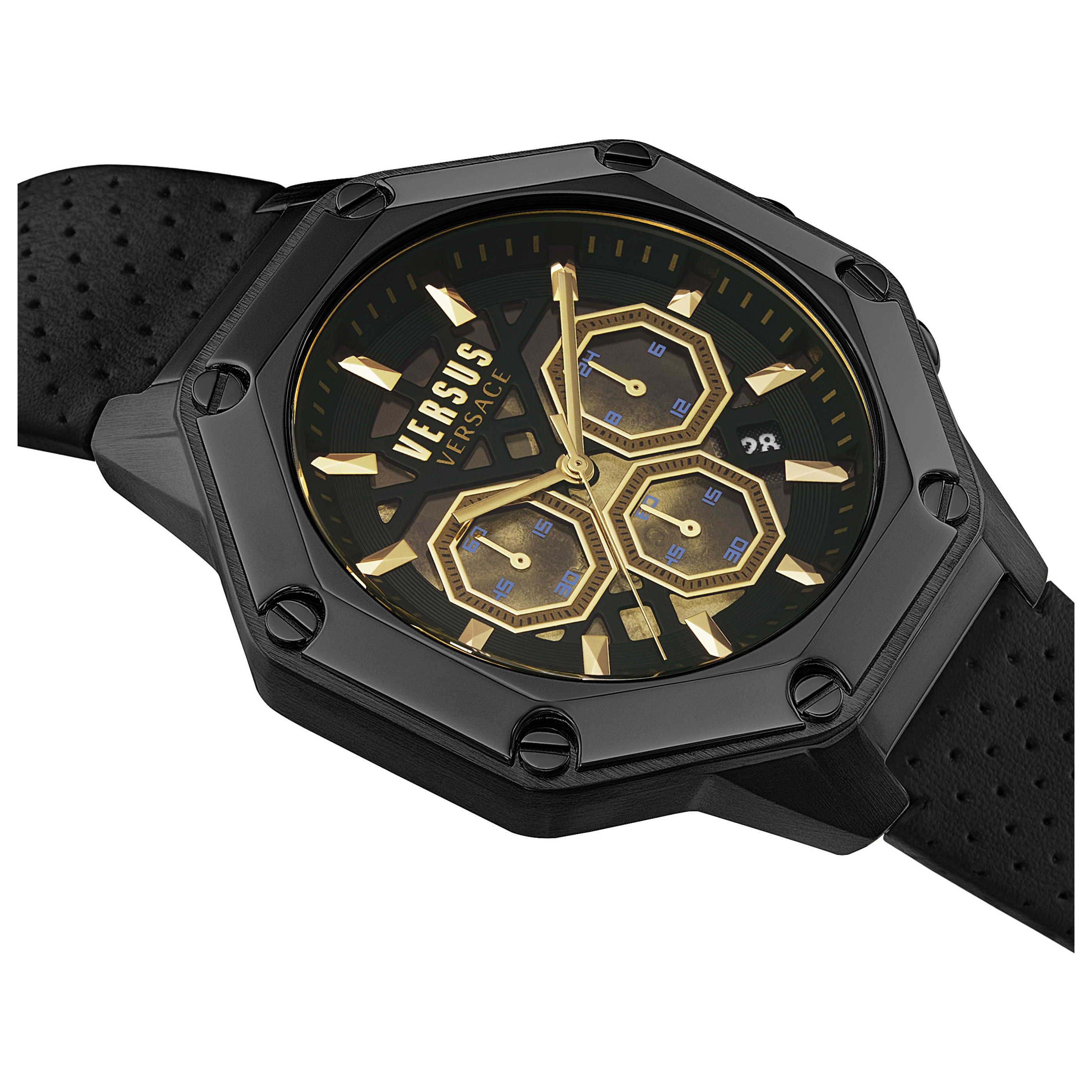 Versus Versace 腕時計 メンズ ブラック VSP393221 Versus Versace Men's Watch VSP393221 – Ashford.com