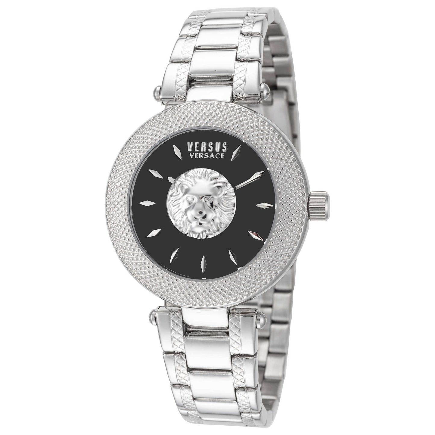 Front view of Versus Versace Brick Lane Women's Quartz Watch VSP640518