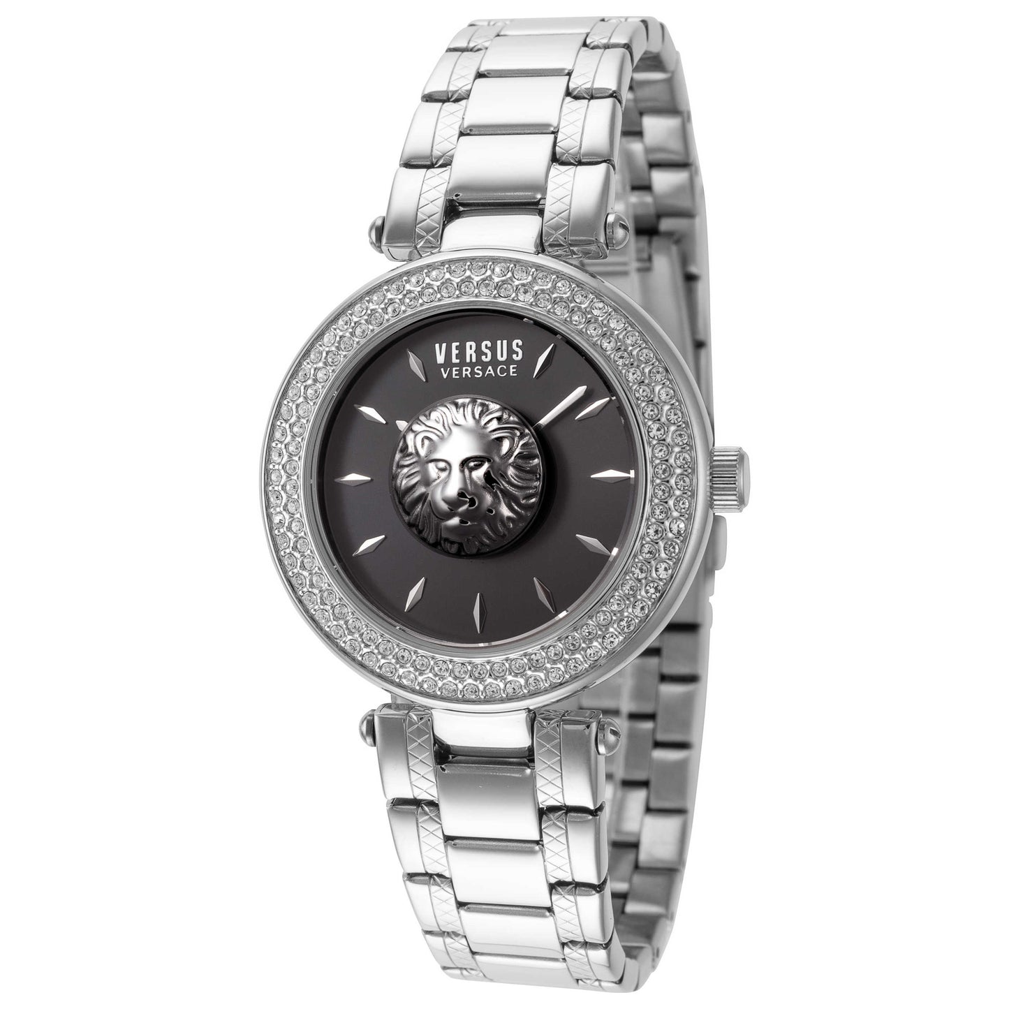 Front view of Versus Versace Brick Lane Women's Quartz Watch VSP642218