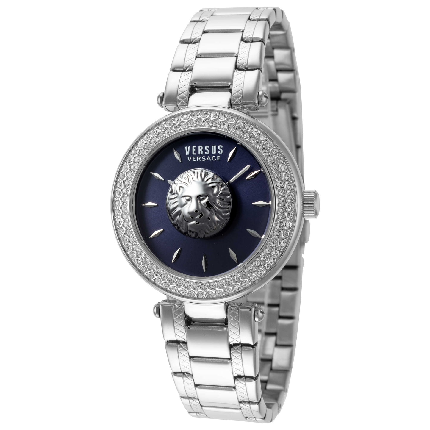 Front view of Versus Versace Brick Lane Women's Quartz Watch VSP642318
