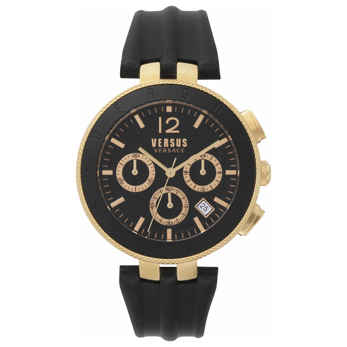Front view of Versus Versace Logo Gent Chrono Men's Quartz Watch VSP764321