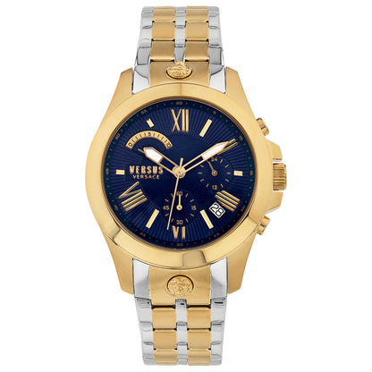 Front view of Versus Versace Chrono Lion Box Set Men's Quartz Watch VSPBH3018