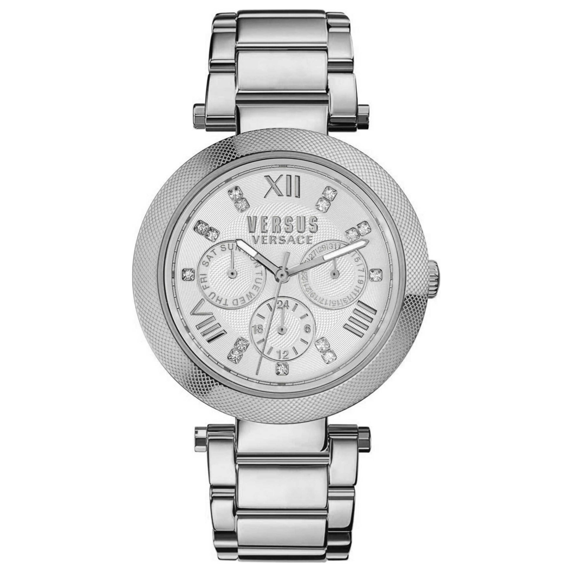 Front view of Versus Versace Camden Market Women's Quartz Watch VSPCA6021