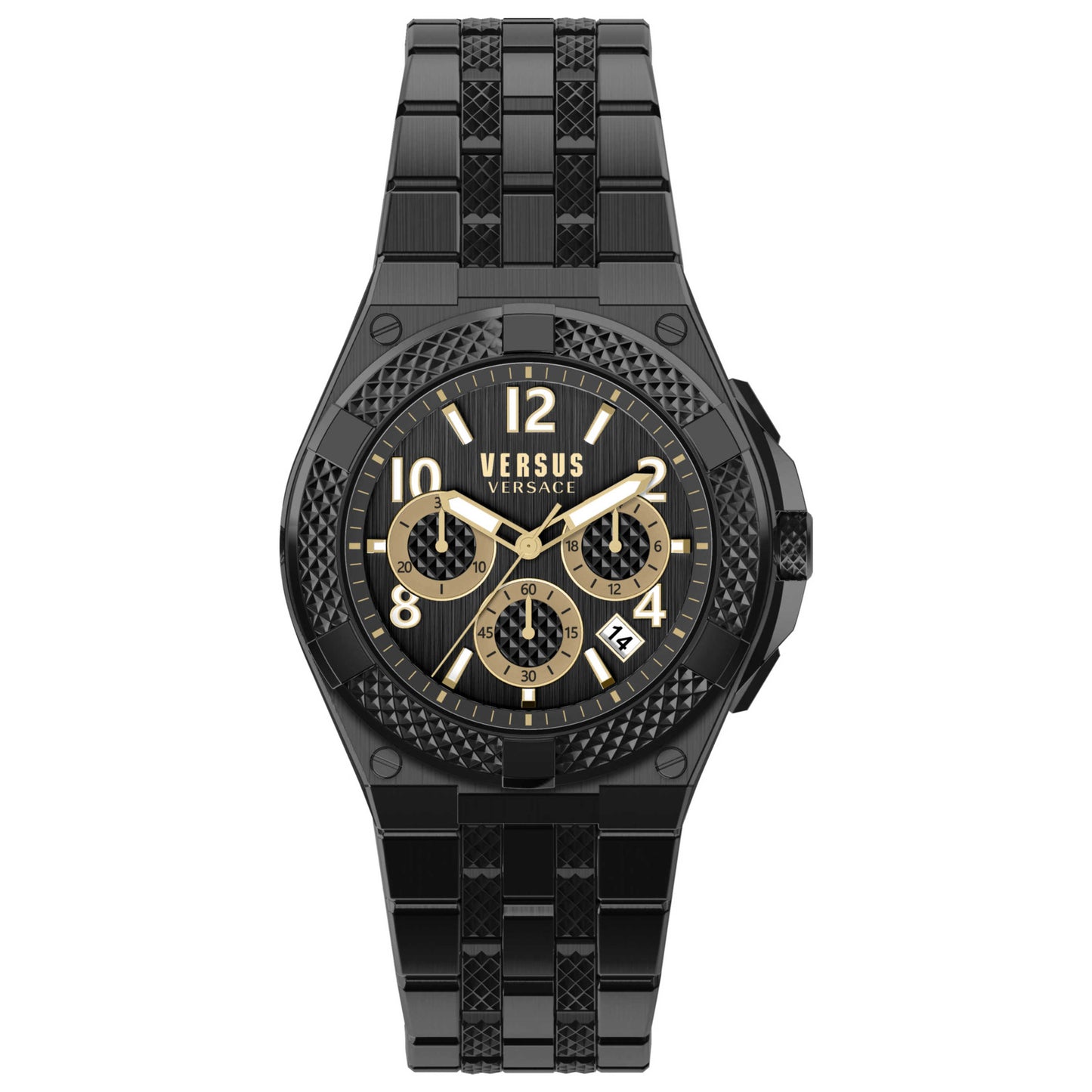 Front view of Versus Versace Esteve Men's Quartz Watch VSPEW1721