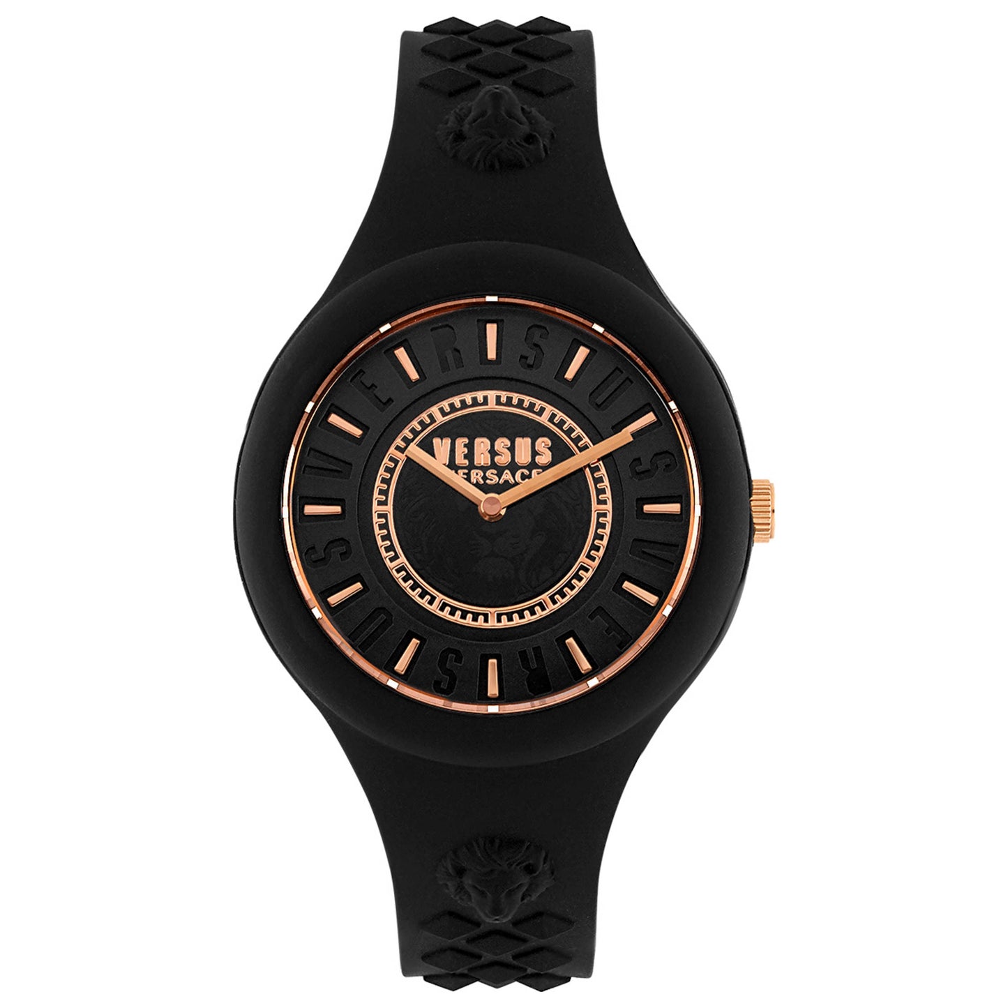 Front view of Versus Versace Fire Island Indiglo Women's Quartz Watch VSPOQ5119