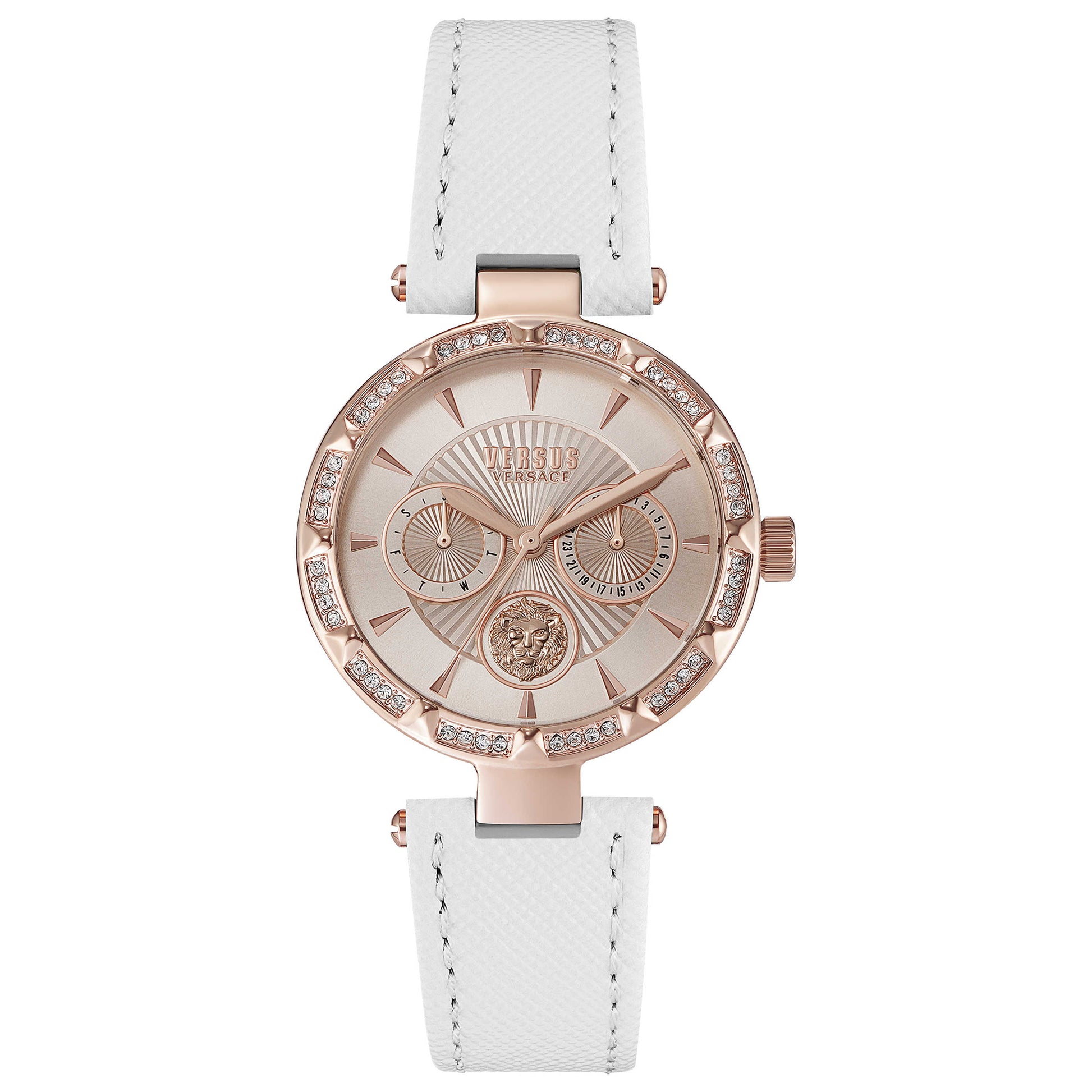Front view of Versus Versace Sertie Women's Quartz Watch VSPOS6121