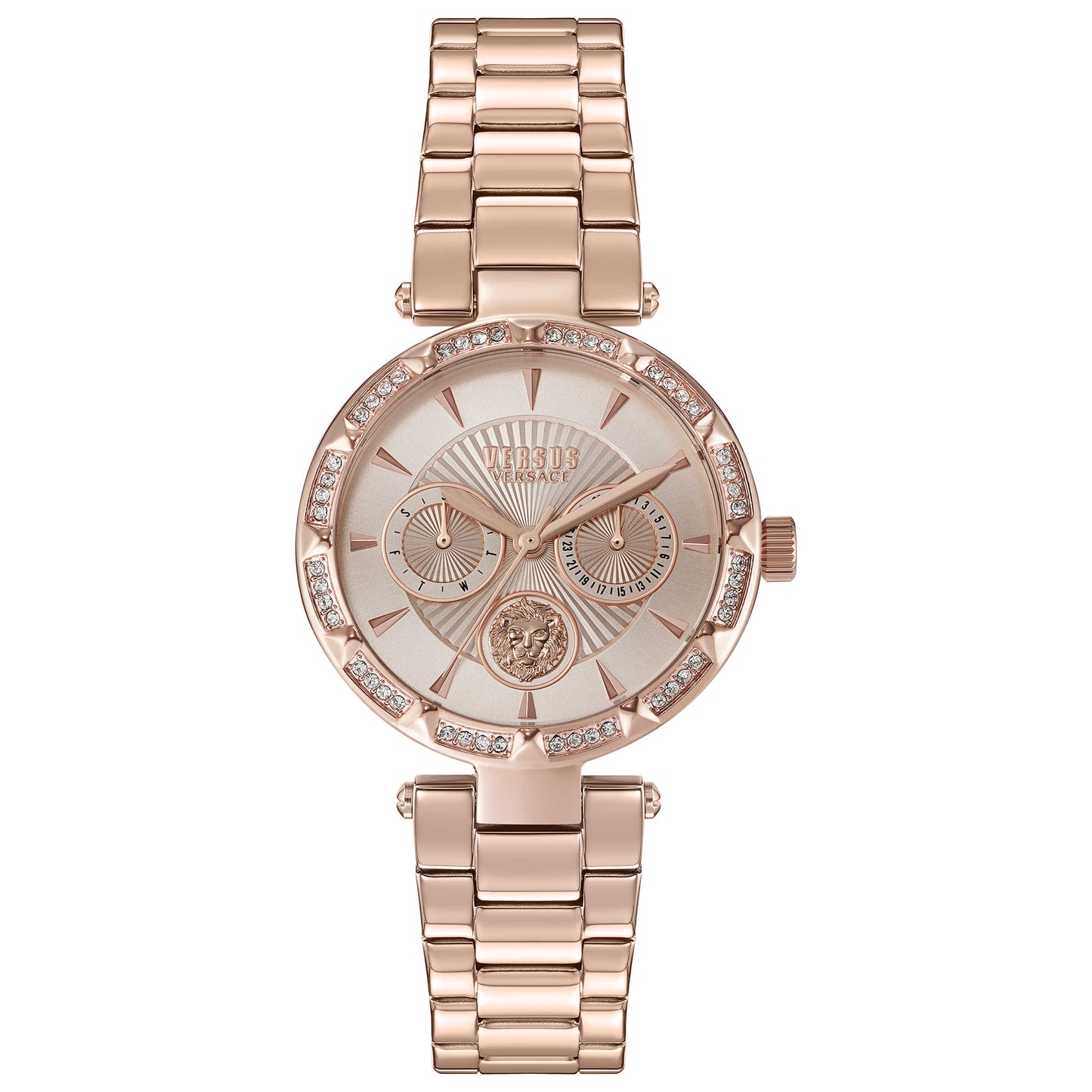 Front view of Versus Versace Sertie Women's Quartz Watch VSPOS6721