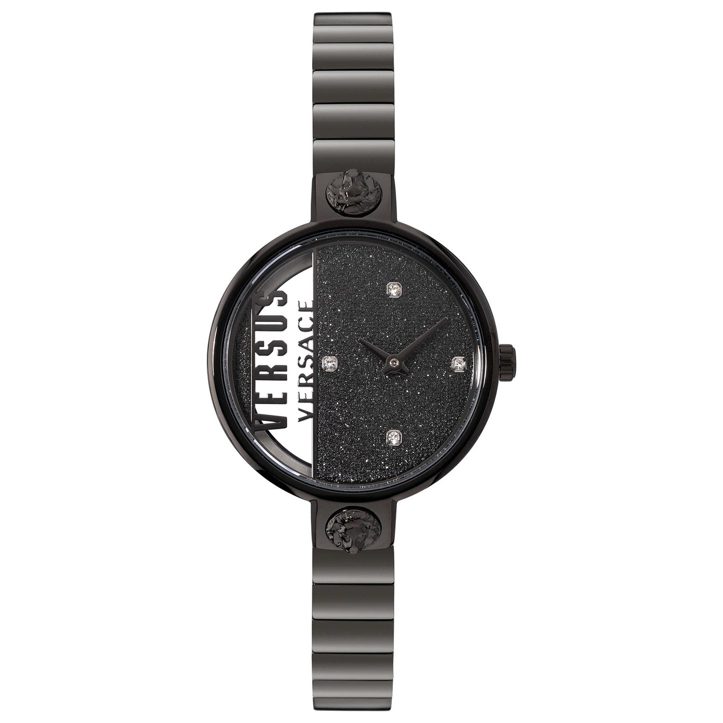 Front view of Versus Versace Rue De Noyez Women's Quartz Watch VSPZV0521