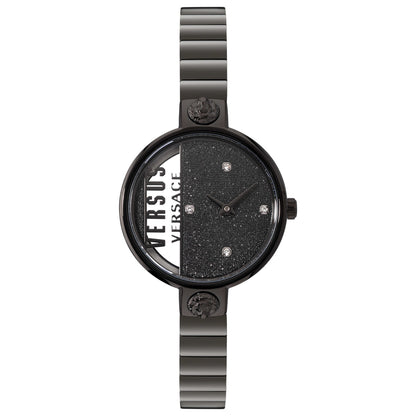 Front view of Versus Versace Rue De Noyez Women's Quartz Watch VSPZV0521