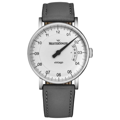 Front view of MeisterSinger Vintago Men's Automatic Watch VT901
