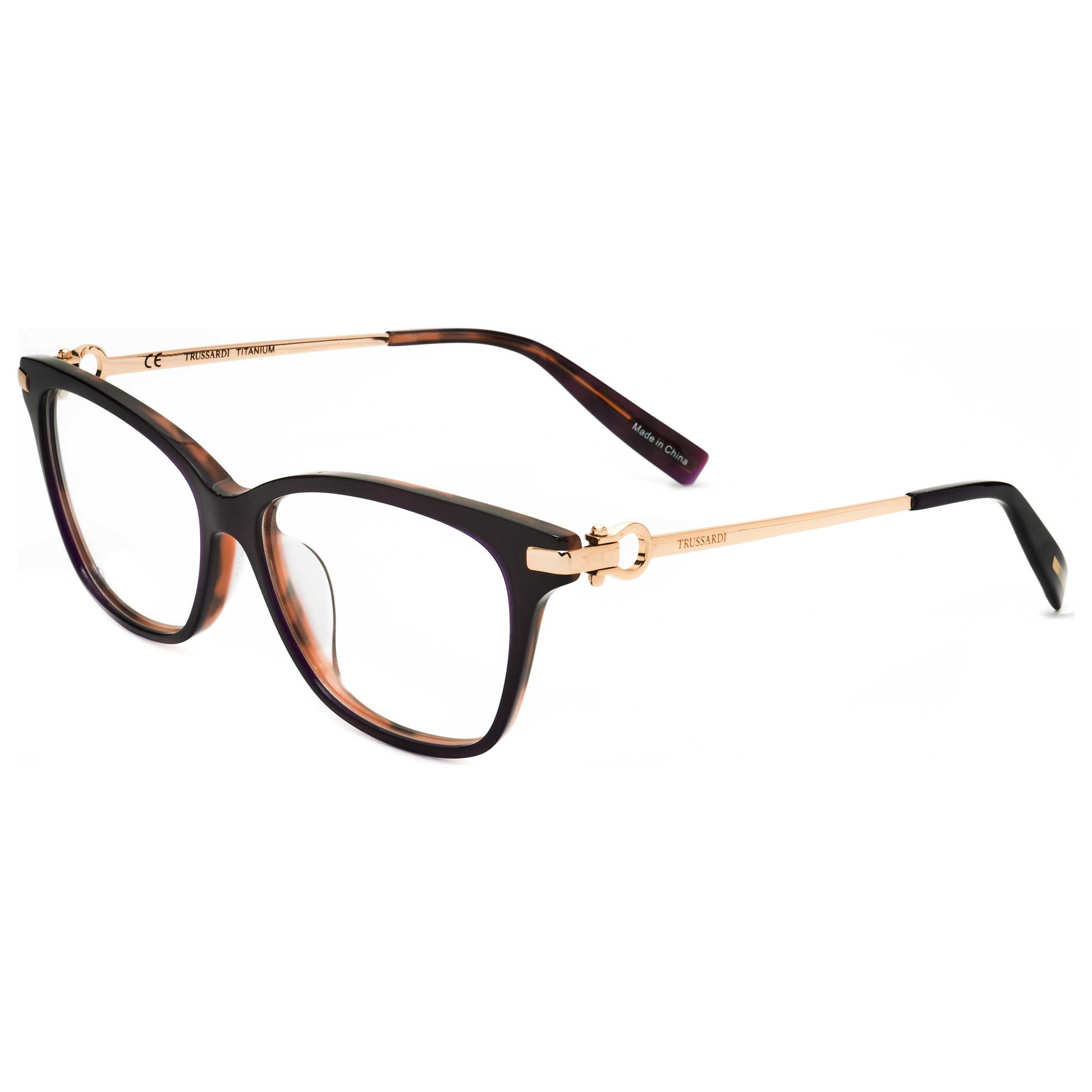 Front view of Trussardi Women's Opticals VTR282F-0AP4-54