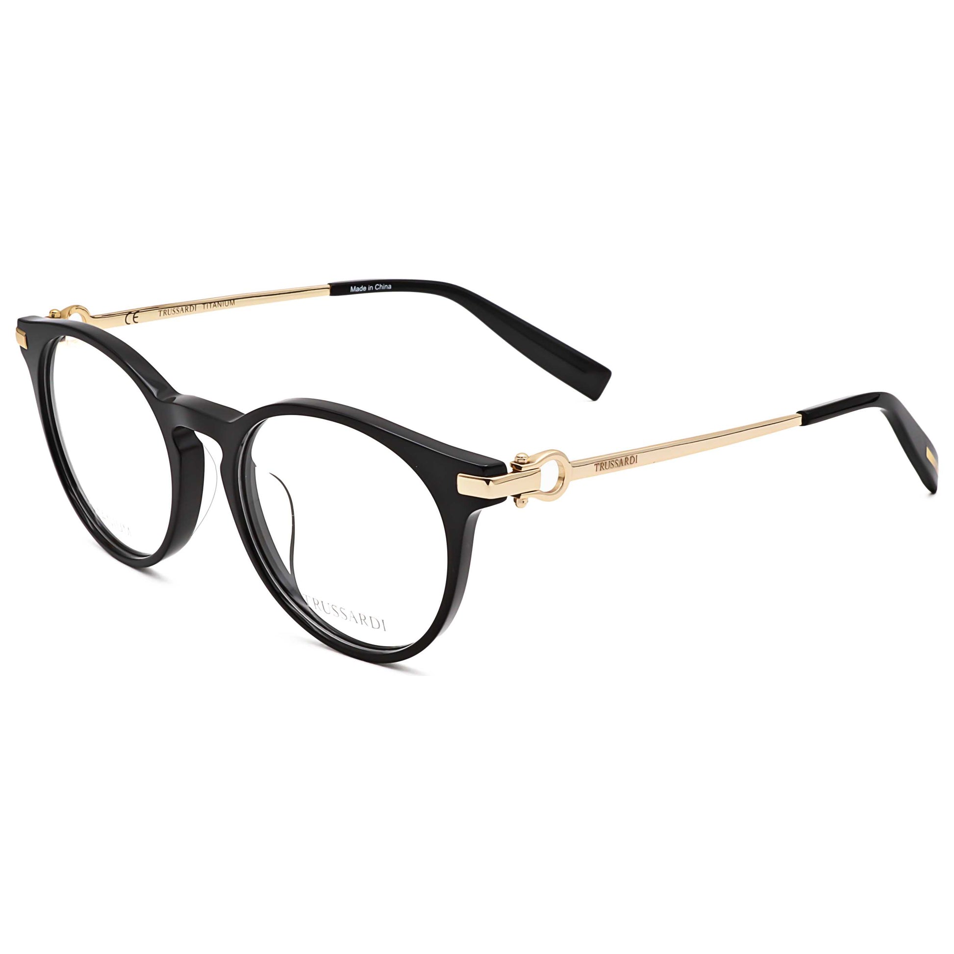 Front view of Trussardi Unisex Opticals VTR283F-700-49