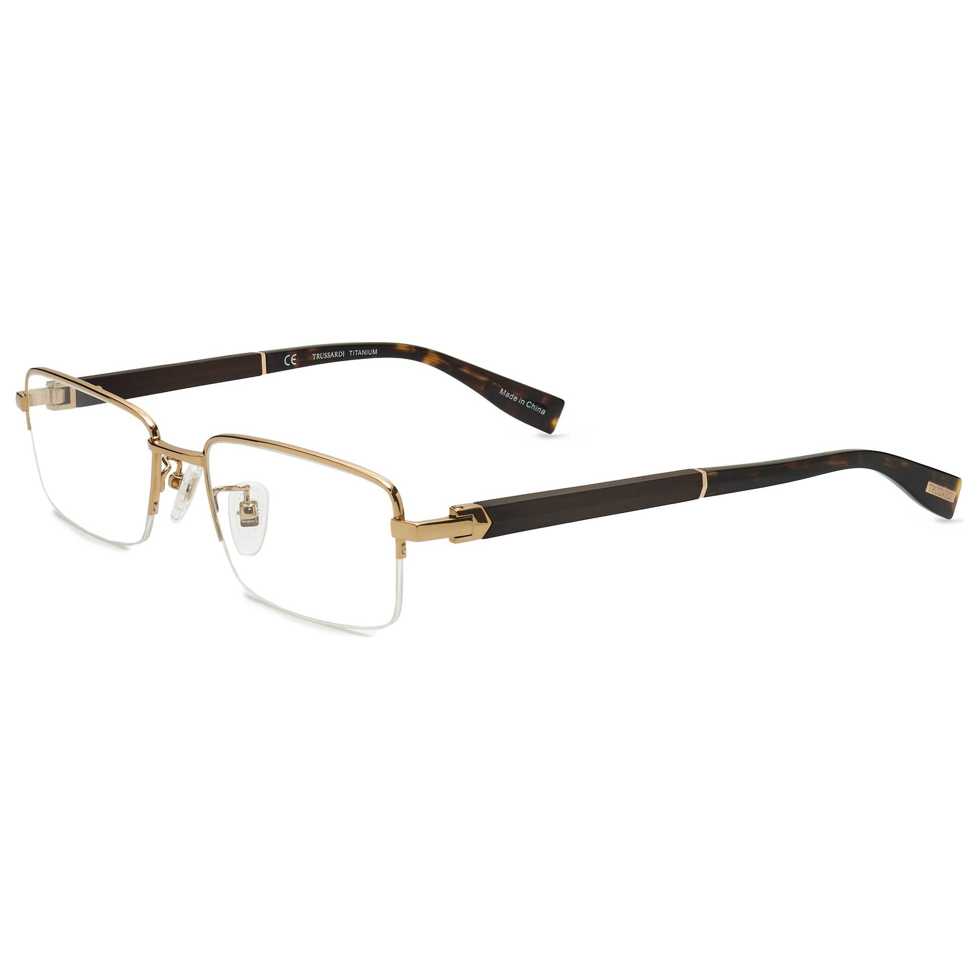 Front view of Trussardi Men's Opticals VTR323F-300-54