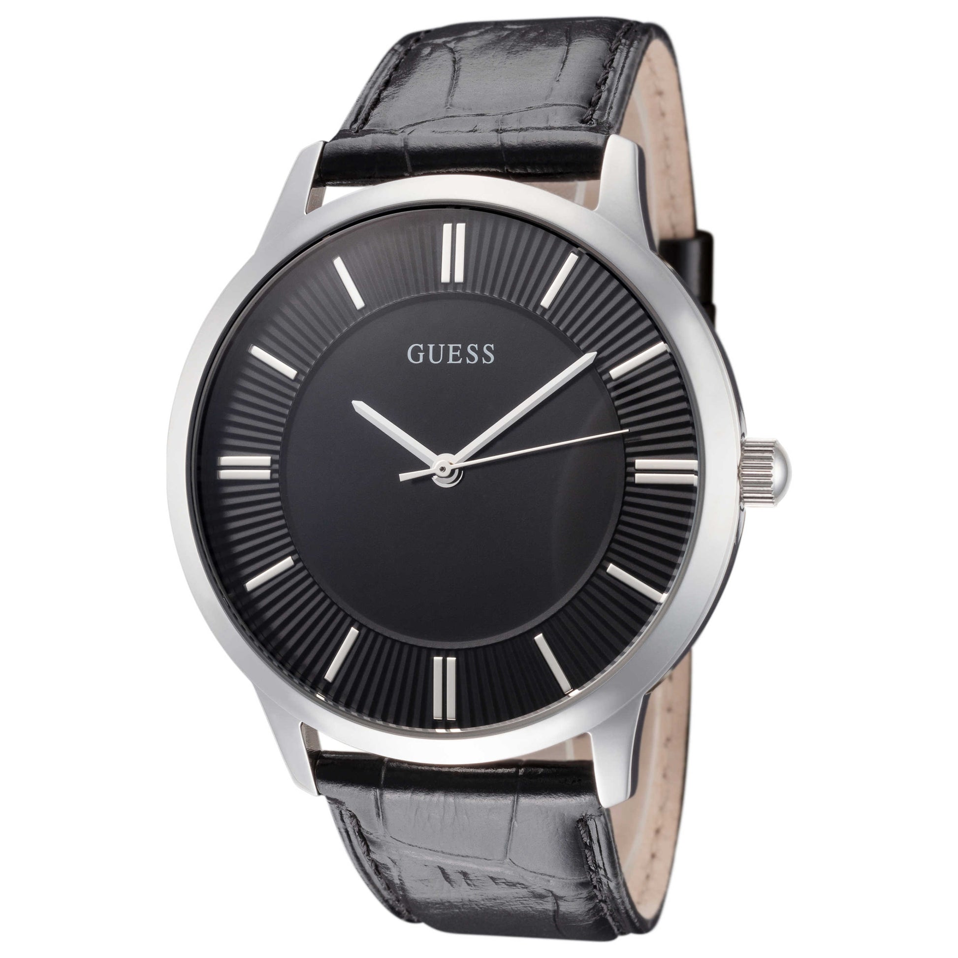 Front view of Guess Escrow Men's Quartz Watch W0664G1