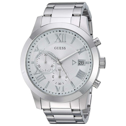 Front view of Guess Atlas Men's Quartz Watch W0668G7