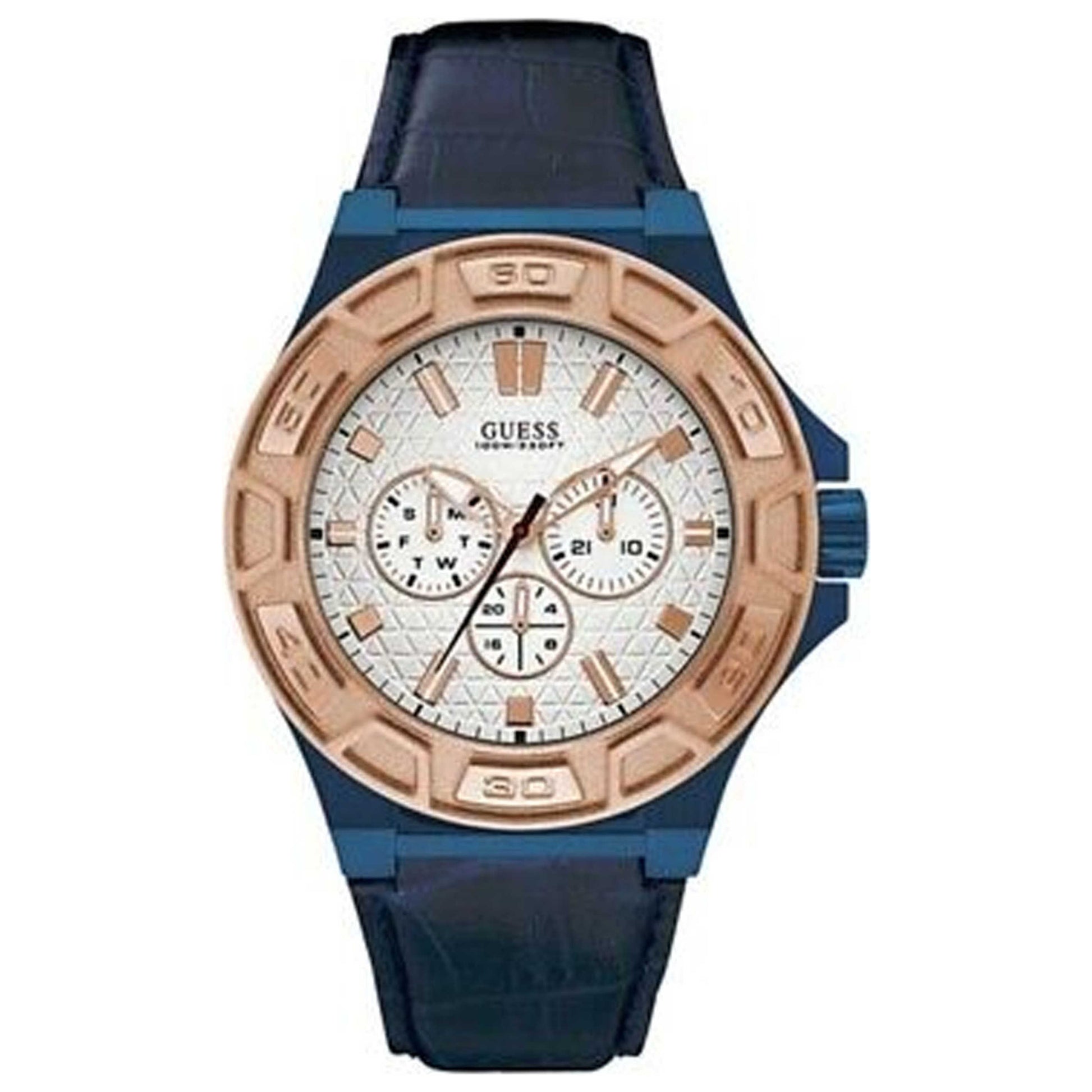 Front view of Guess Force Men's Quartz Watch W0674G7
