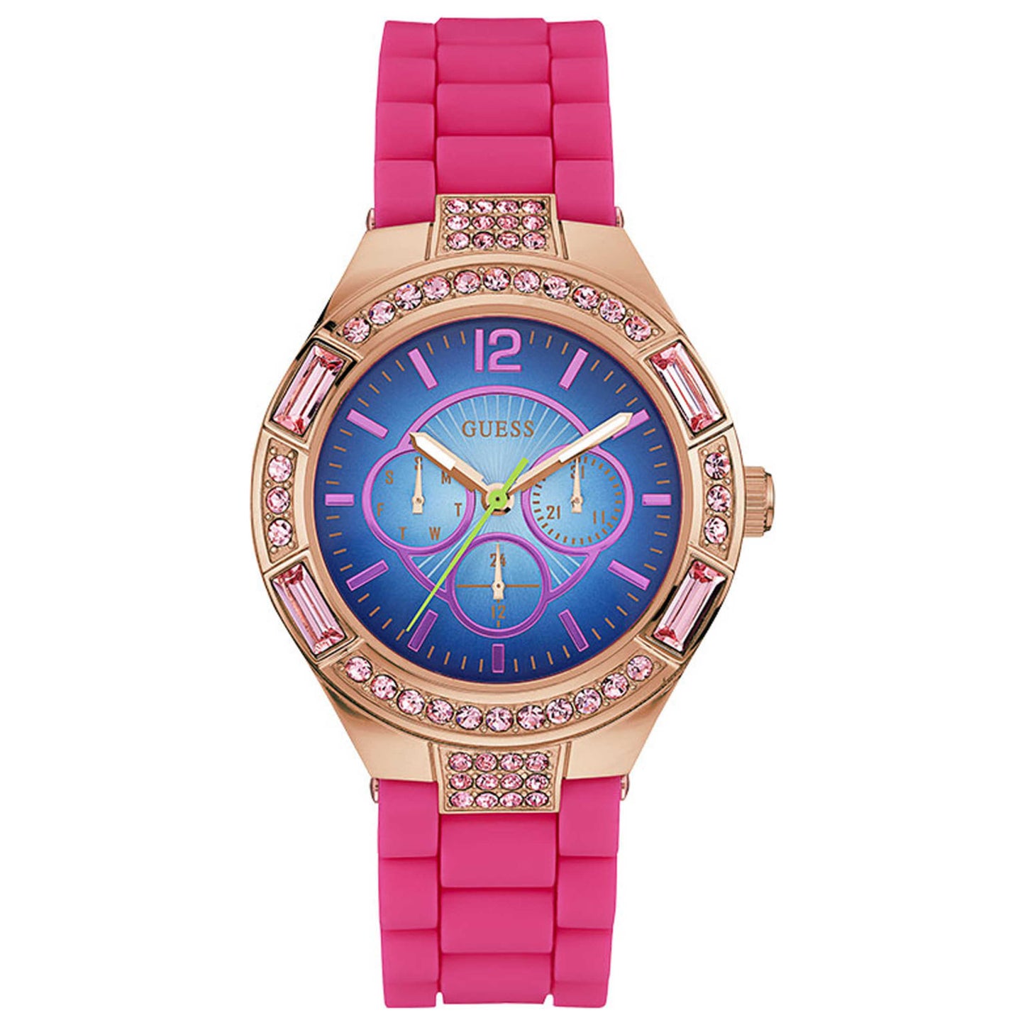 Front view of Guess Lollipop Women's Quartz Watch W0777L1