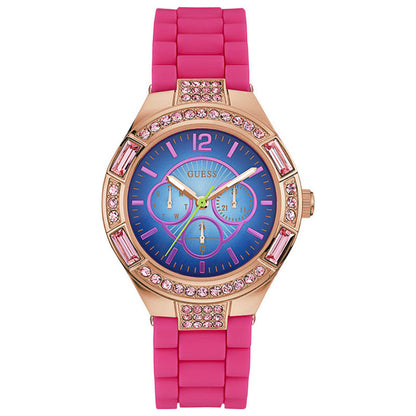 Front view of Guess Lollipop Women's Quartz Watch W0777L1