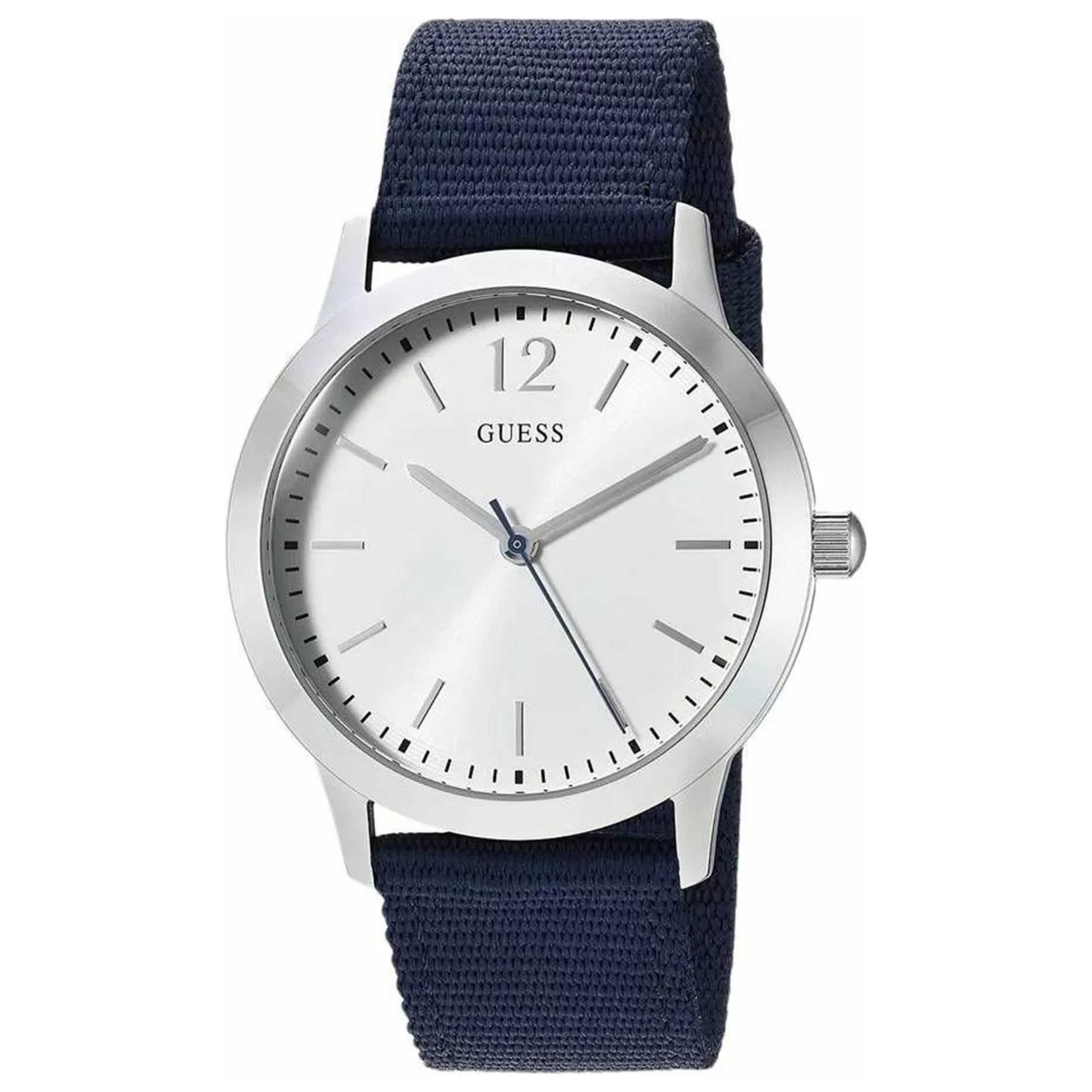 Front view of Guess Exchange Men's Quartz Watch W0976G2