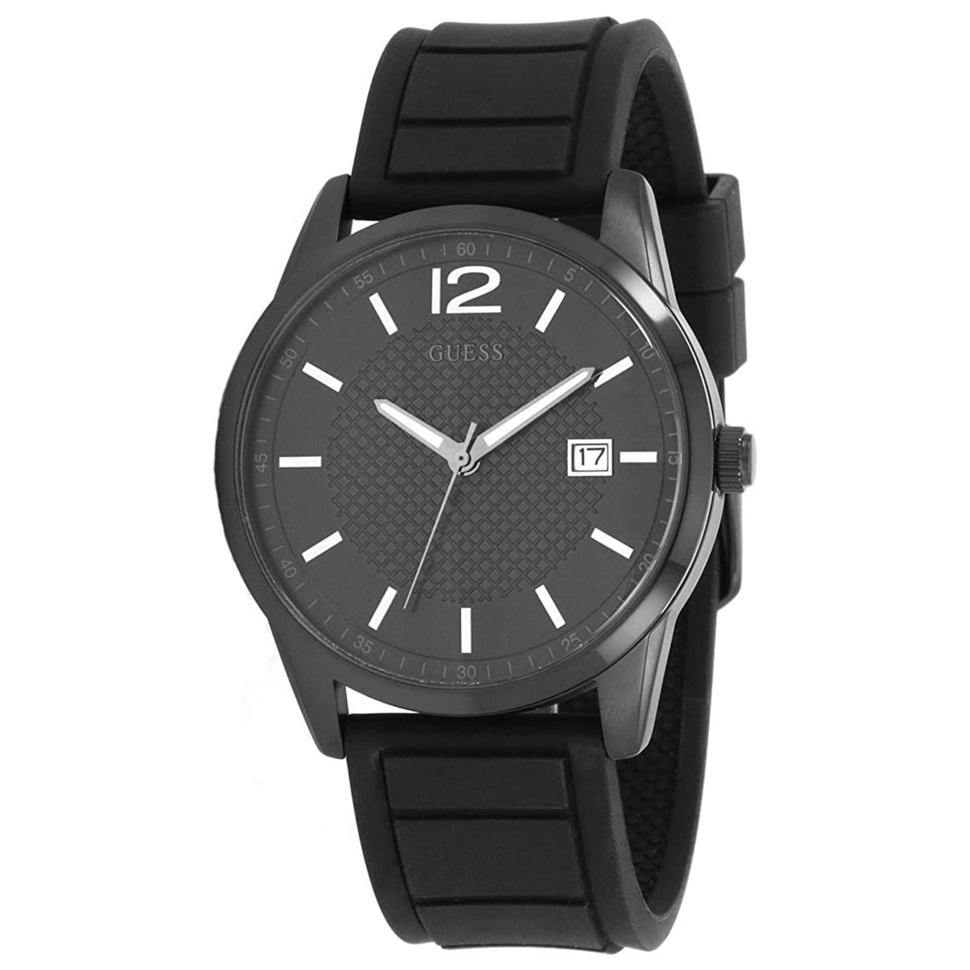 Front view of Guess Perry Men's Quartz Watch W0991G3