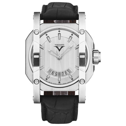 Front view of Visconti Up To Date Elegance Men's Automatic Watch W101-00-101-01