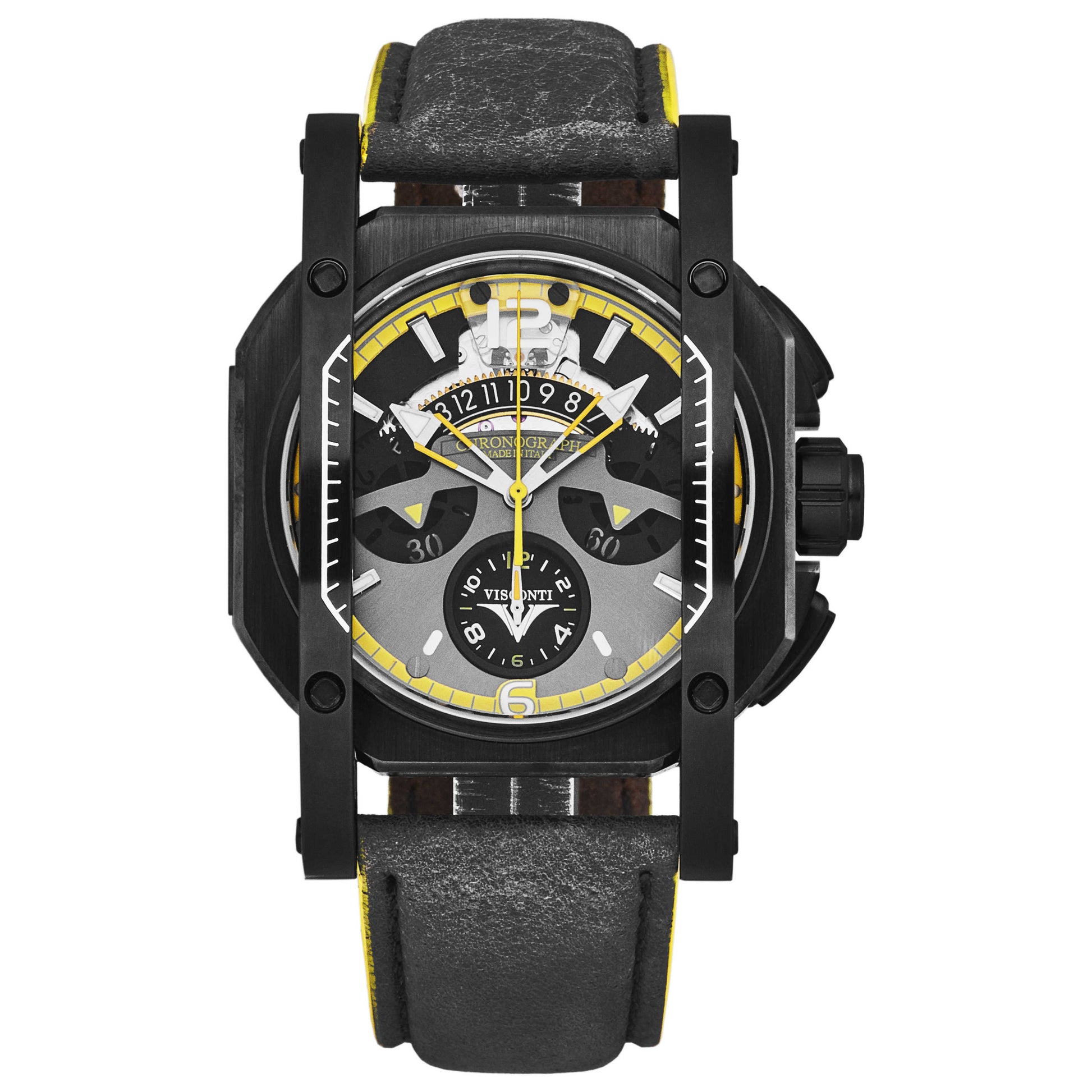 Front view of Visconti Roadster Men's Automatic Watch W105-00-145-061