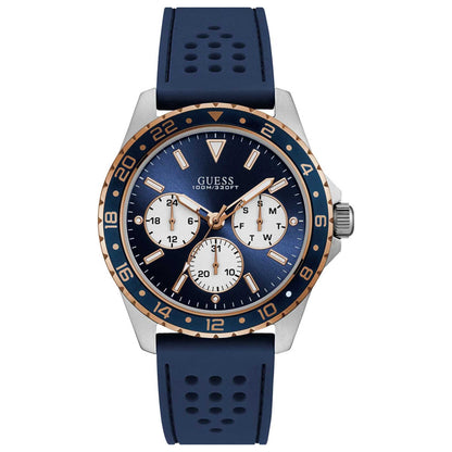 Front view of Guess Odyssey Men's Quartz Watch W1108G4