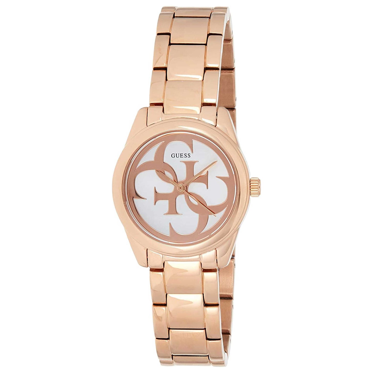 Front view of Guess Micro G Twist Women's Quartz Watch W1147L3