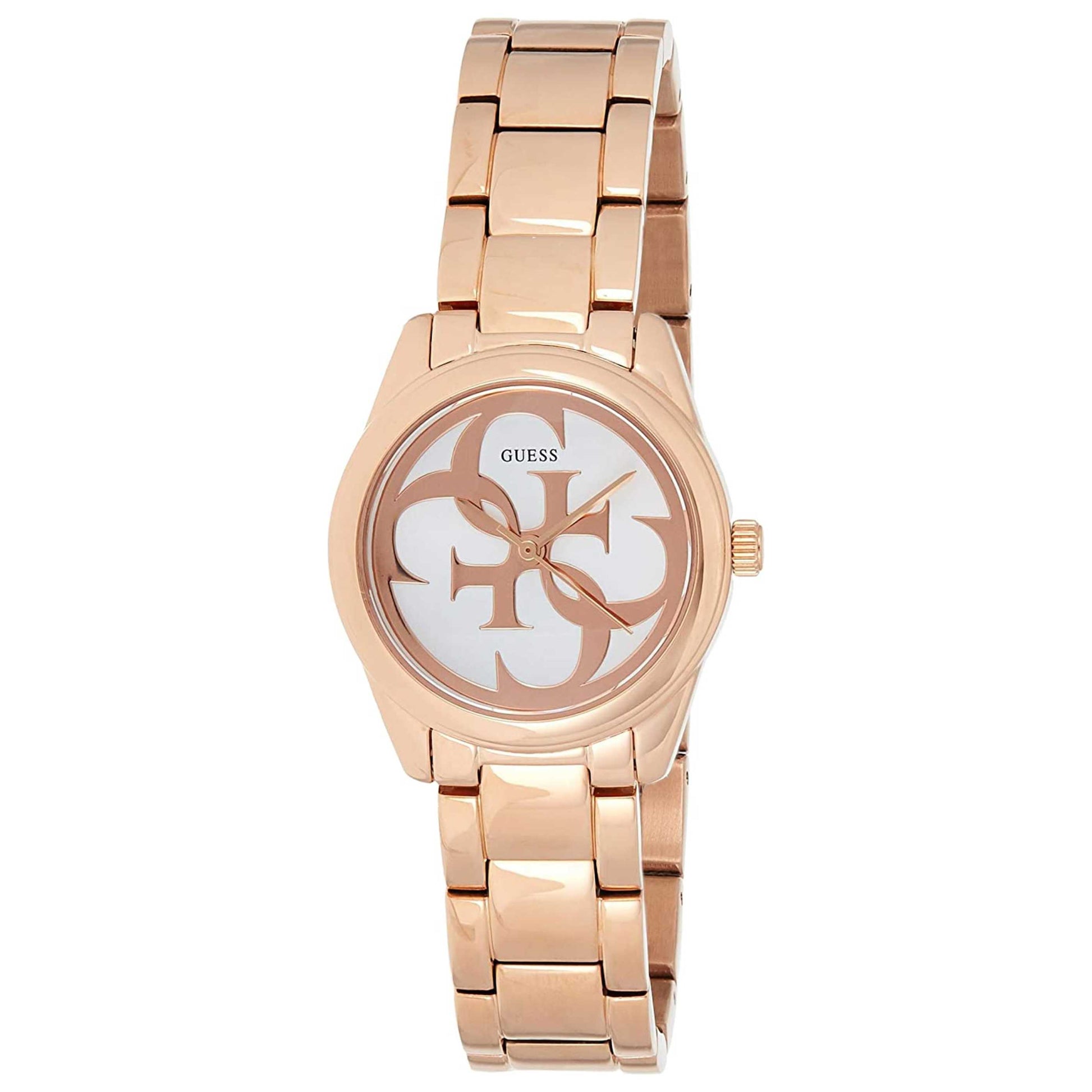 Front view of Guess Micro G Twist Women's Quartz Watch W1147L3
