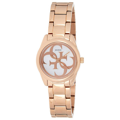 Front view of Guess Micro G Twist Women's Quartz Watch W1147L3