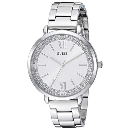 Front view of Guess Posh Women's Quartz Watch W1231L1