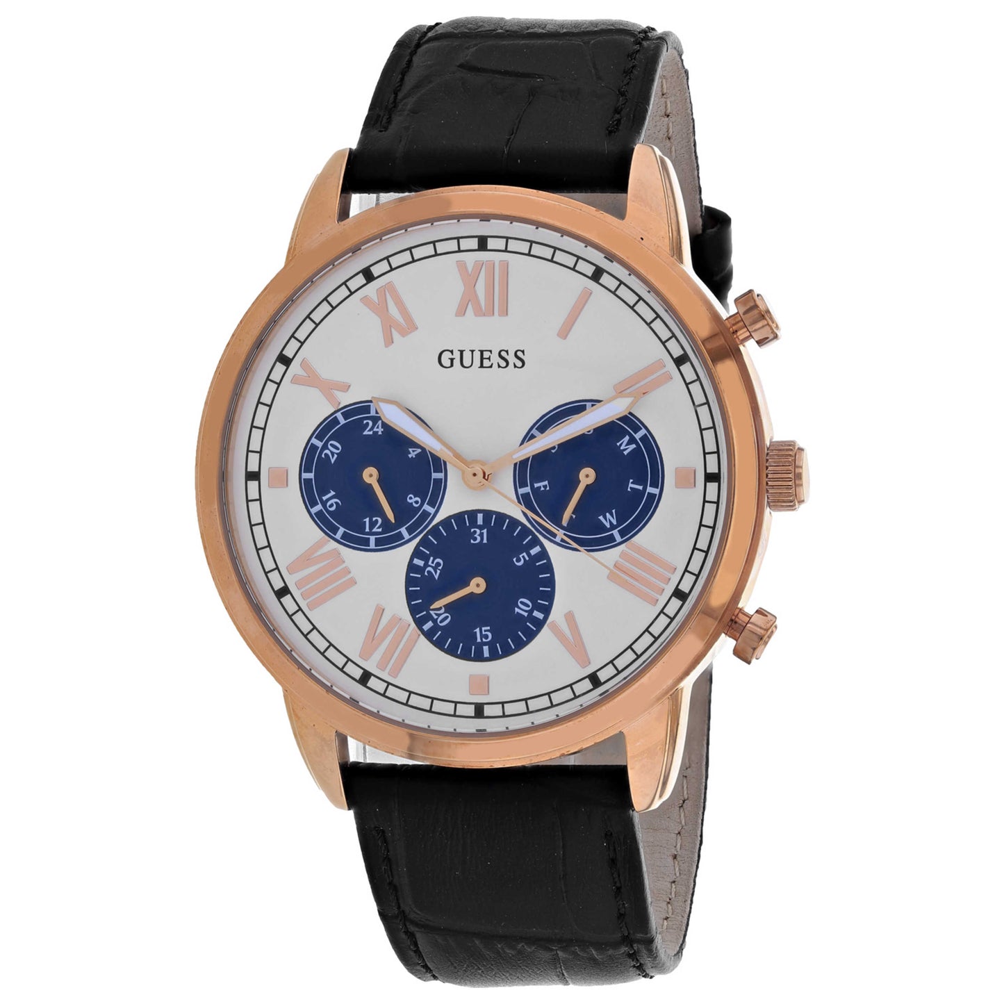 Front view of Guess Hendrix Men's Quartz Watch W1261G4