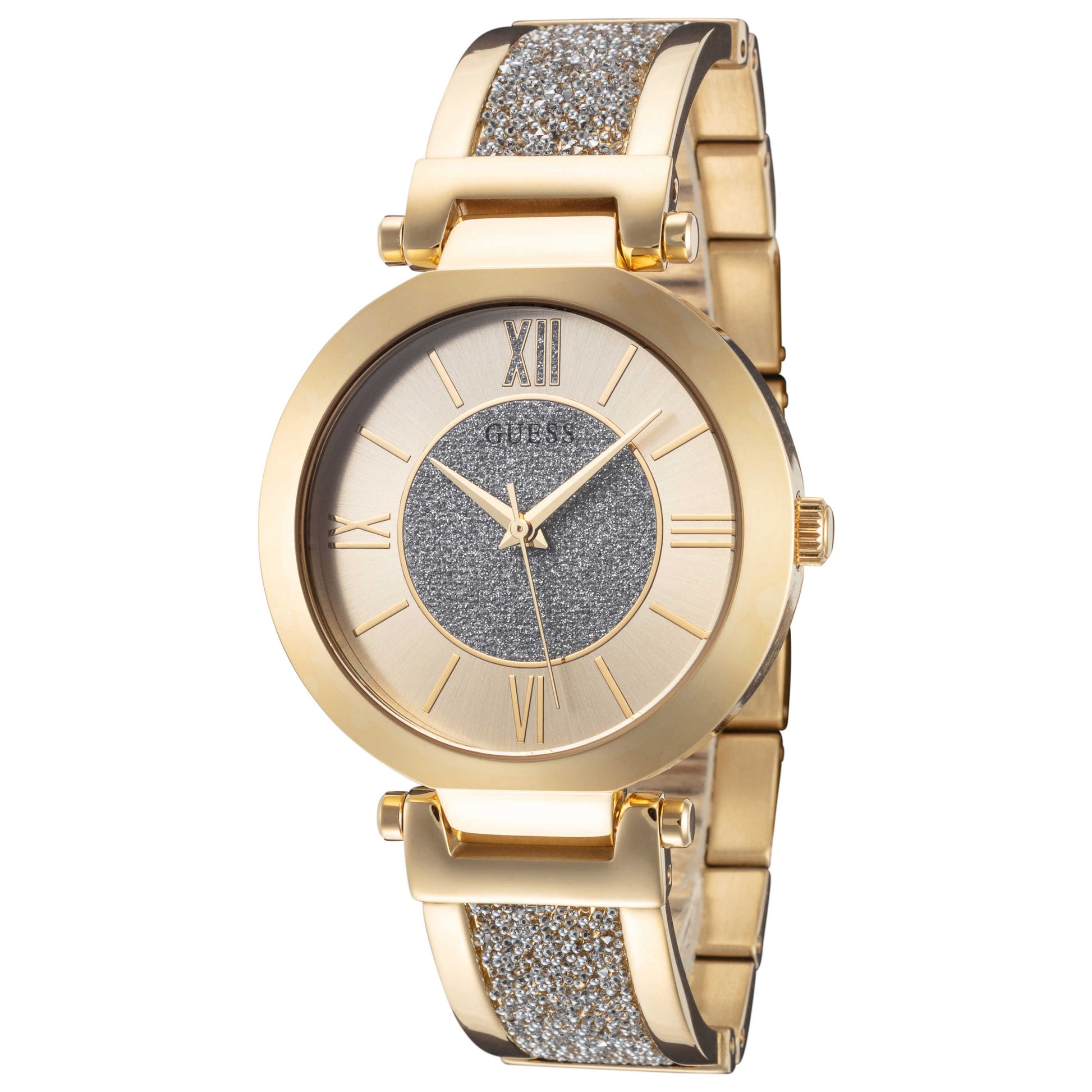 Front view of Guess Aurora Women's Quartz Watch W1288L2