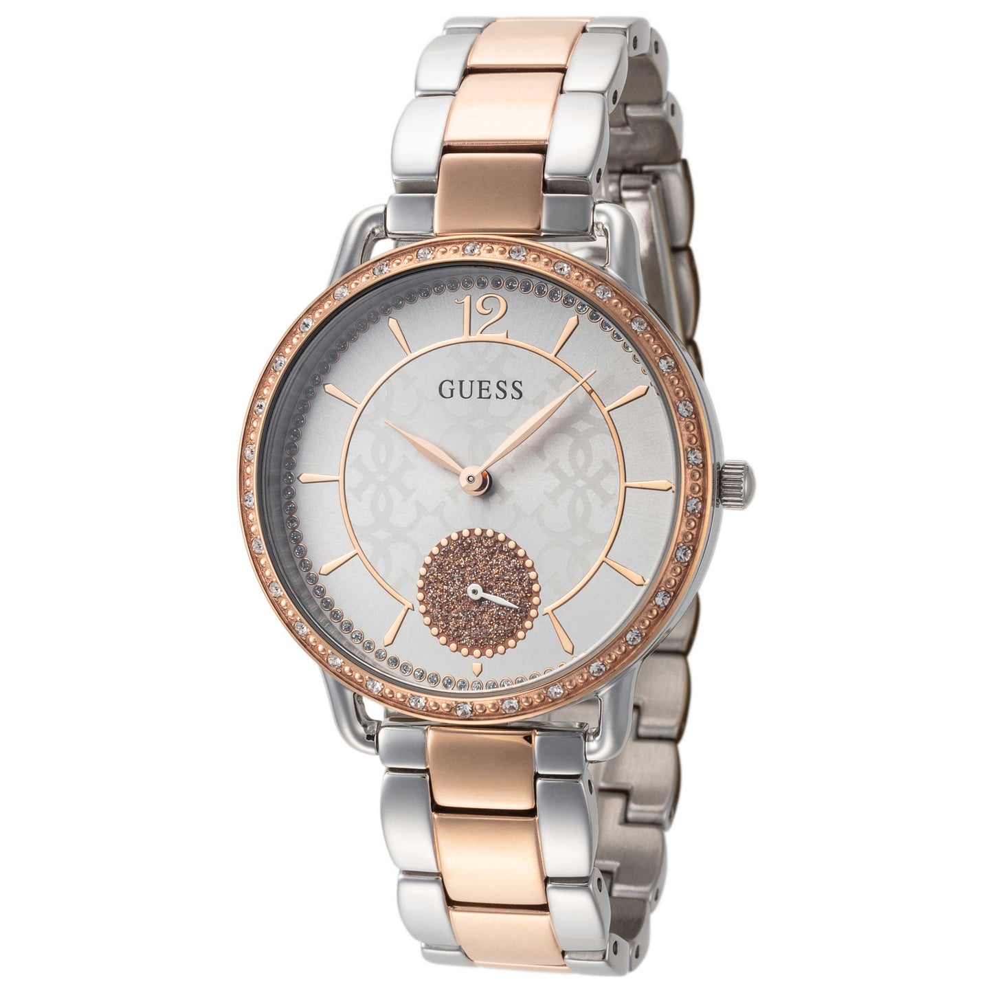 Front view of Guess Astral Women's Quartz Watch W1290L2
