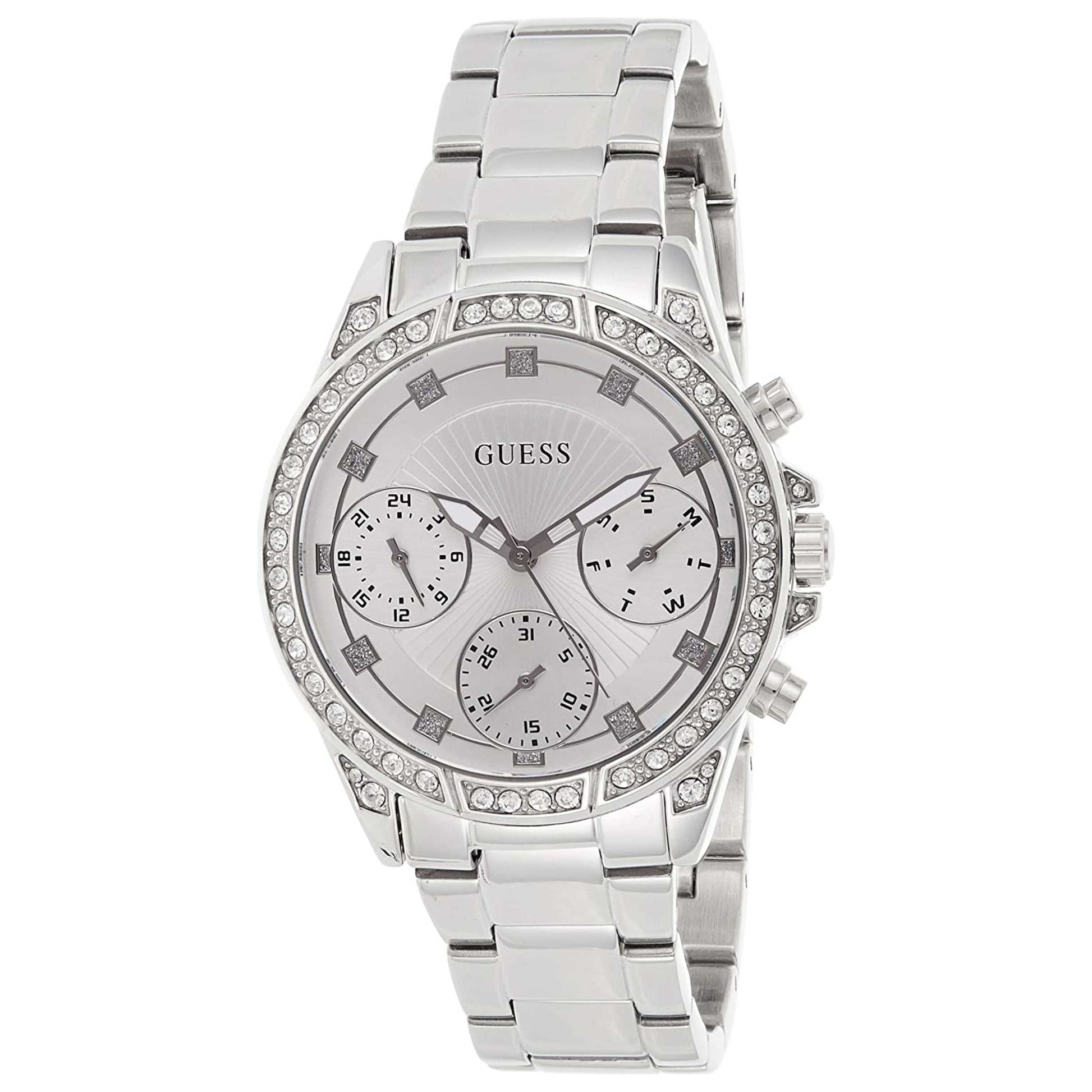 Front view of Guess Gemini Women's Quartz Watch W1293L1