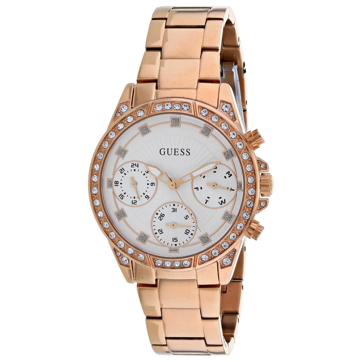 Front view of Guess Gemini Women's Quartz Watch W1293L3