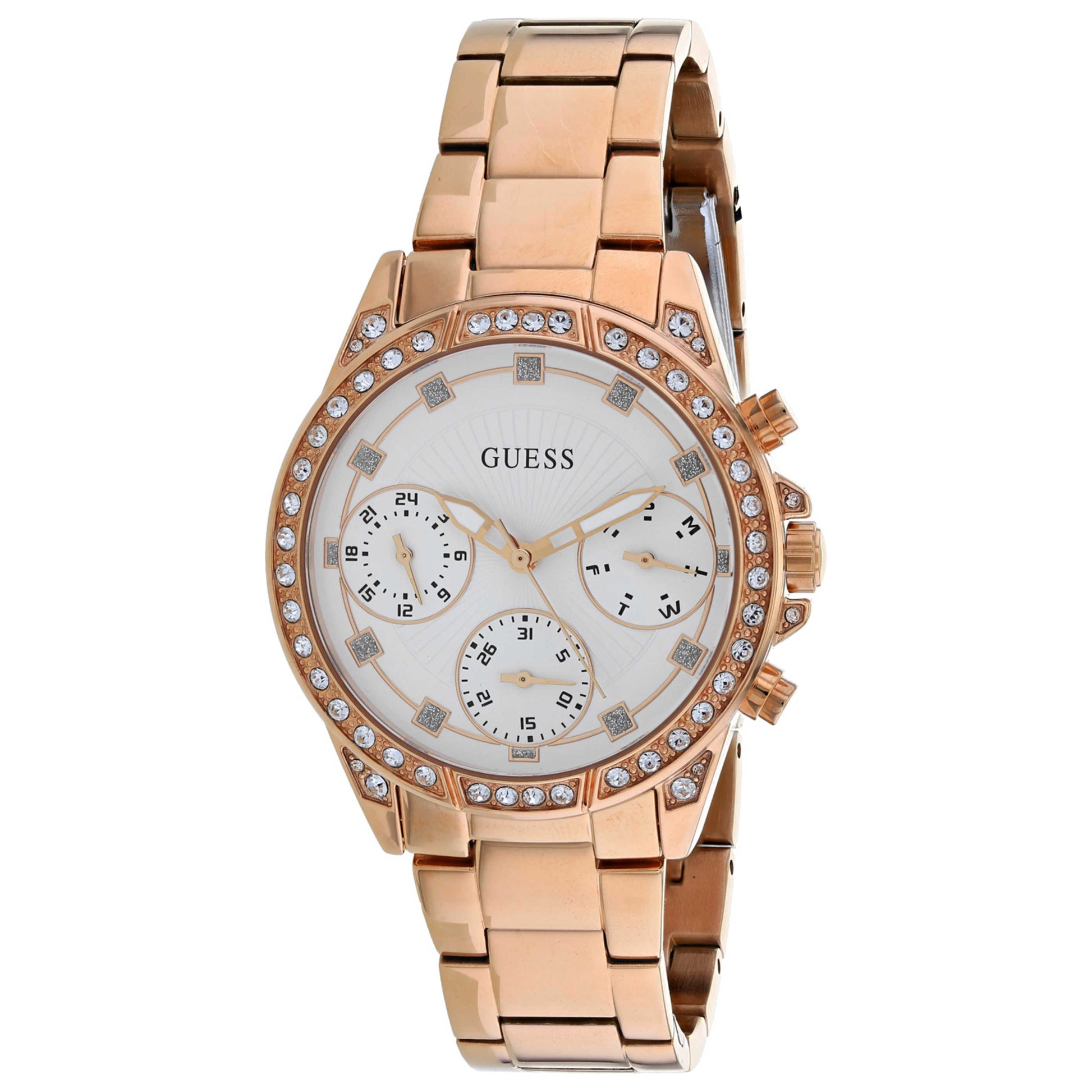 Front view of Guess Gemini Women's Quartz Watch W1293L3