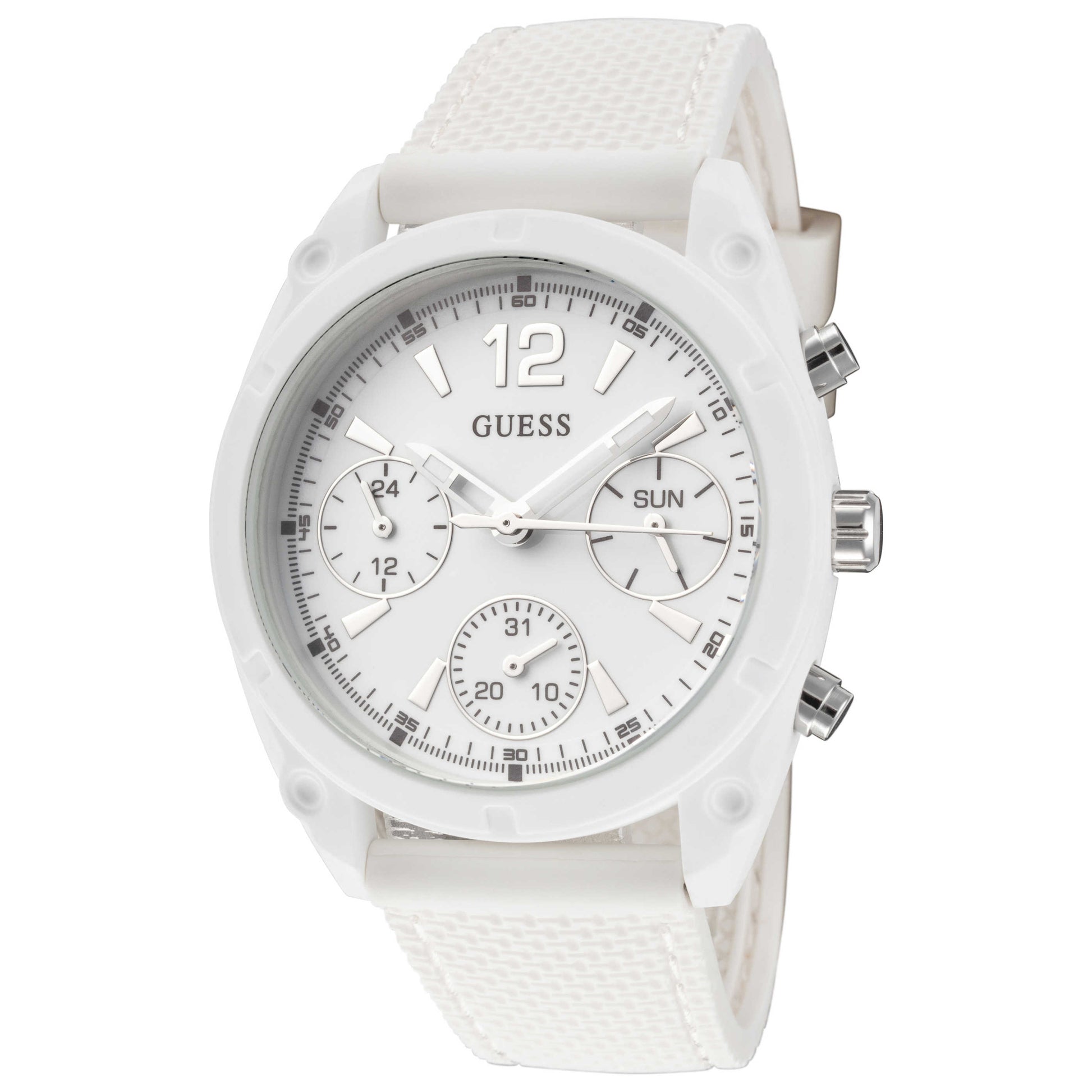 Front view of Guess Dart Women's Quartz Watch W1296L1