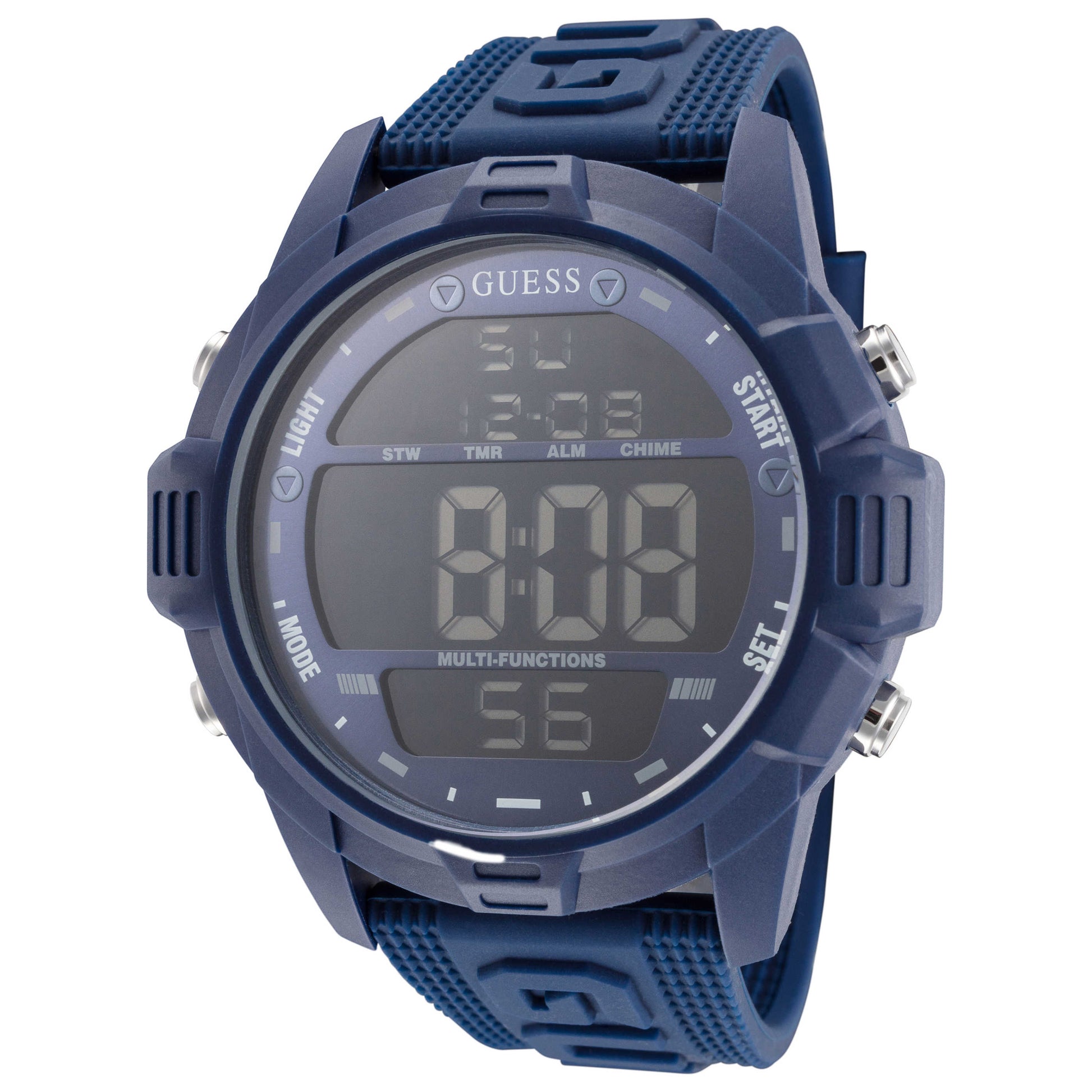 Front view of Guess Charge Men's Quartz Watch W1299G4