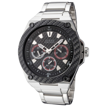 Front view of Guess Legacy Men's Quartz Watch W1305G1