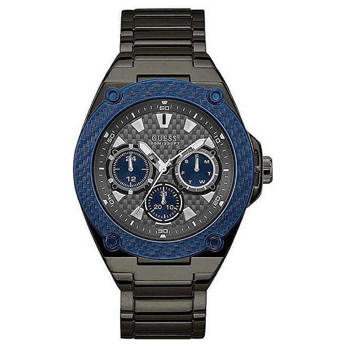 Front view of Guess Classic Men's Quartz Watch W1305G3