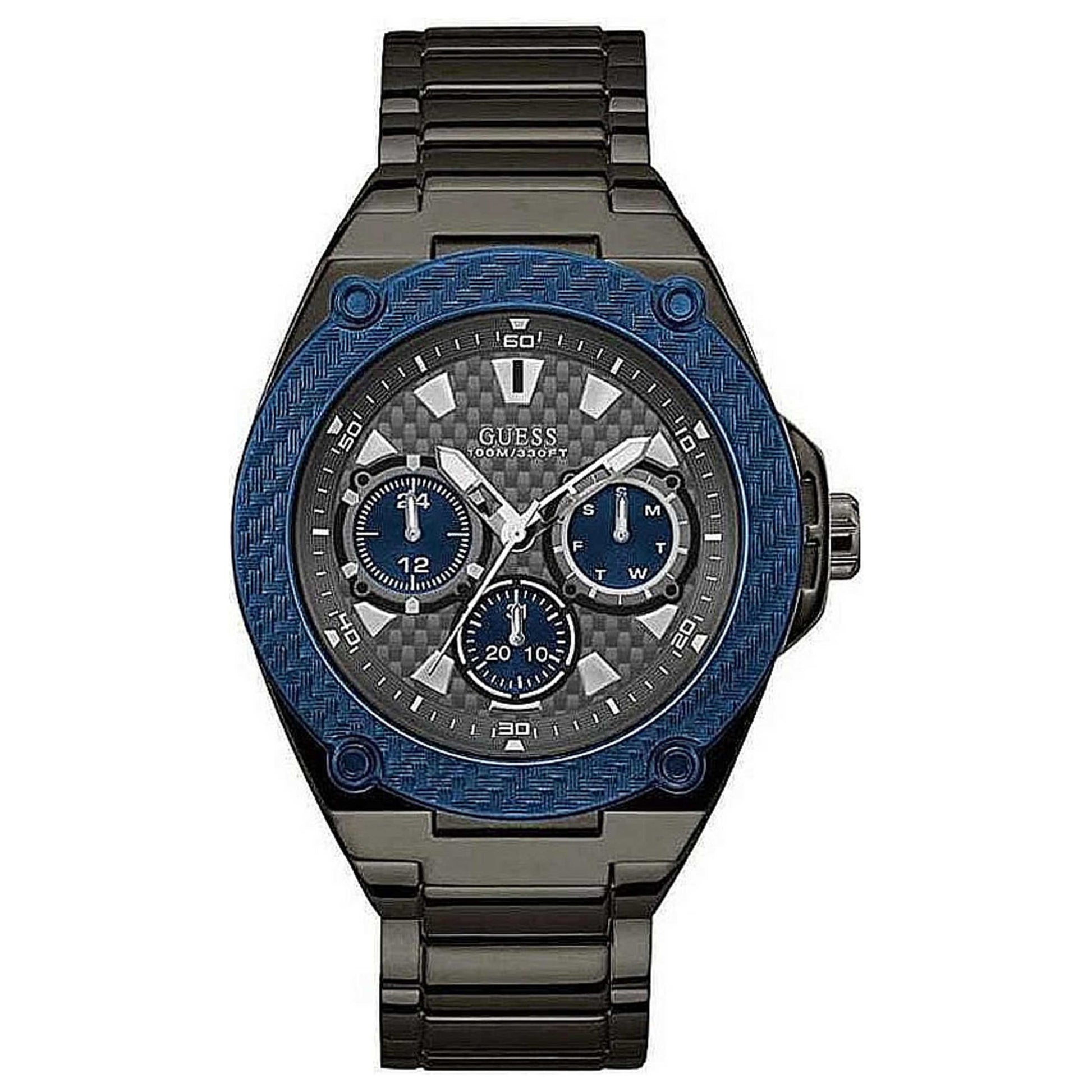 Front view of Guess Classic Men's Quartz Watch W1305G3